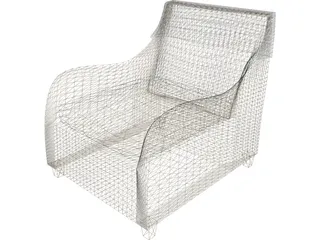 Armchair 3D Model preview
