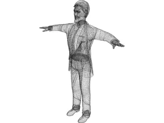 Man 3D Model preview