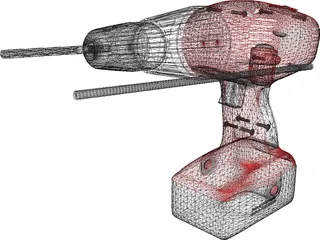 Drill 3D Model preview