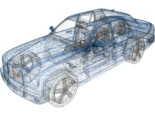 Bentley Arnage 3D Model preview