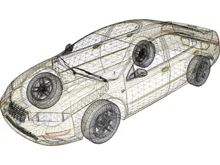 Chrysler 300M (1998) 3D Model preview