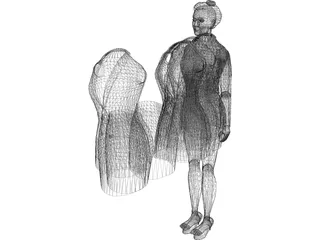 Woman 3D Model preview