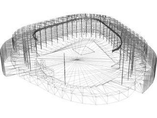 Yankee Stadium 3D Model preview
