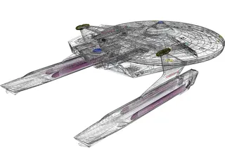 Star Trek Reliant 3D Model preview