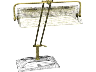 Desklamp 3D Model preview