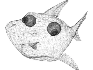 Shark 3D Model preview