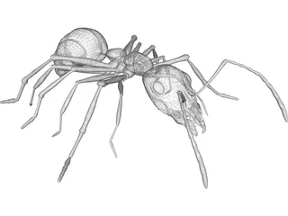 Ant 3D Model preview