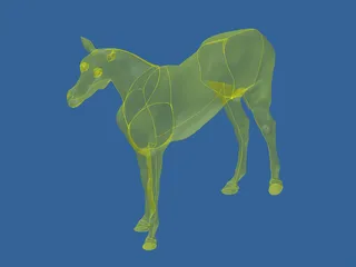 Horse 3D Model preview