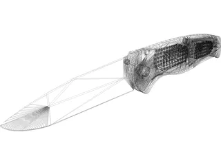 Knife 3D Model preview