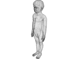 Boy 3D Model preview