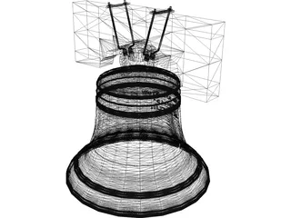 Liberty Bell 3D Model preview