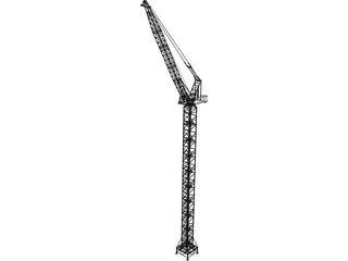 Crane 3D Model preview