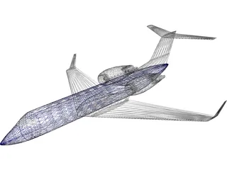 Gulfstream 3D Model preview