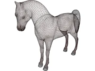 Horse 3D Model preview