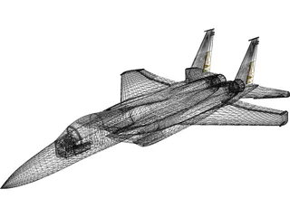 F-15C 3D Model preview