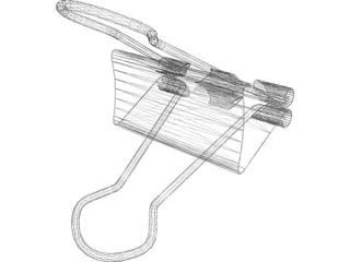 Paper Clip 3D Model preview