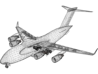 Boeing C-17 Globemaster III 3D Model preview