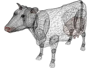 Cow 3D Model preview