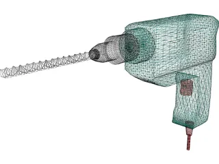 Drill 3D Model preview