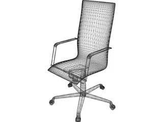 Office Chair 3D Model preview