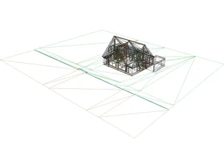 House 3D Model preview