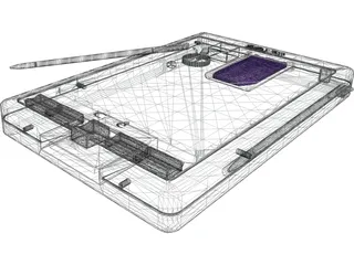 Sony Clie PDA 3D Model preview