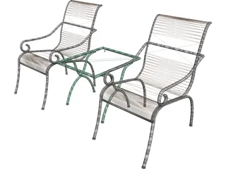 Chairs 3D Model preview