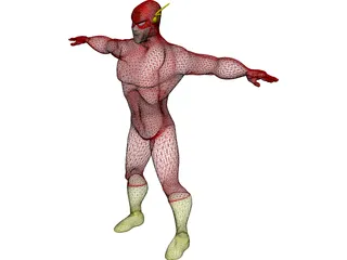Flash [Justice League] 3D Model preview