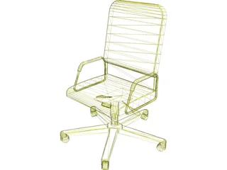 Allsteel Chair 4 3D Model preview