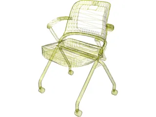 Allsteel Chair 5 3D Model preview