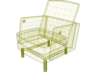 Allsteel Chair 7 3D Model preview