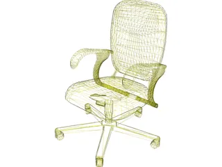 Allsteel Chair 8 3D Model preview