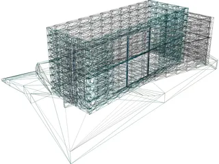 Tadao Ando-Church Of The Light 3D Model preview