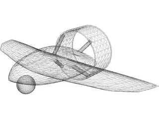 Aquila UAV 3D Model preview
