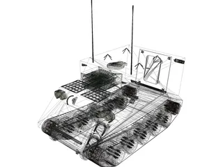 Command Vehicle 1068 3D Model preview