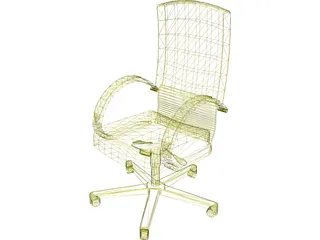 Allsteel Chair 12 3D Model preview