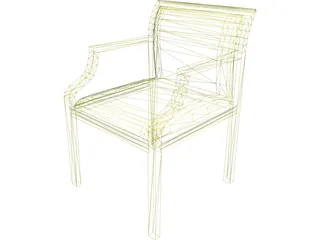 Allsteel Chair 13 3D Model preview