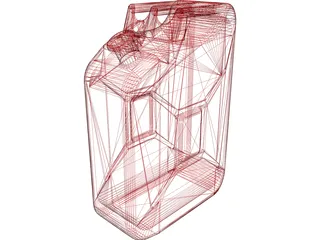 Jerrycan 3D Model preview