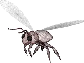 Bee 3D Model preview