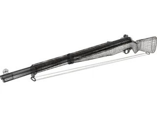 M-1 Garand 3D Model preview