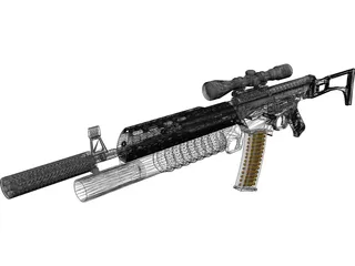 Stg44 Modified 3D Model preview