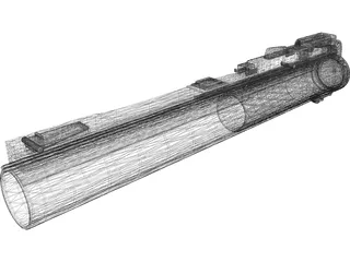 M72 LAW 3D Model preview