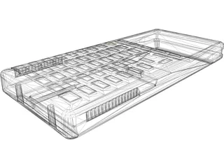Texas Instruments Ti-85 3D Model preview