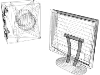 Dell Computer 3D Model preview