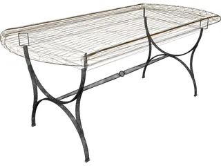 Table 3D Model preview