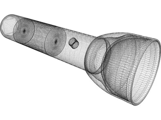 Torch MagLite 3D Model preview