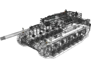 Panther 3D Model preview