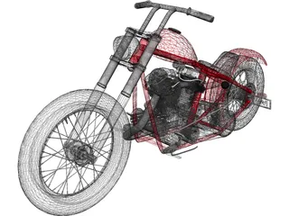 Pan Chopper 3D Model preview