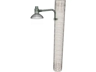 Street Lamp 3D Model preview
