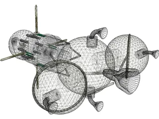 Luna 16 3D Model preview